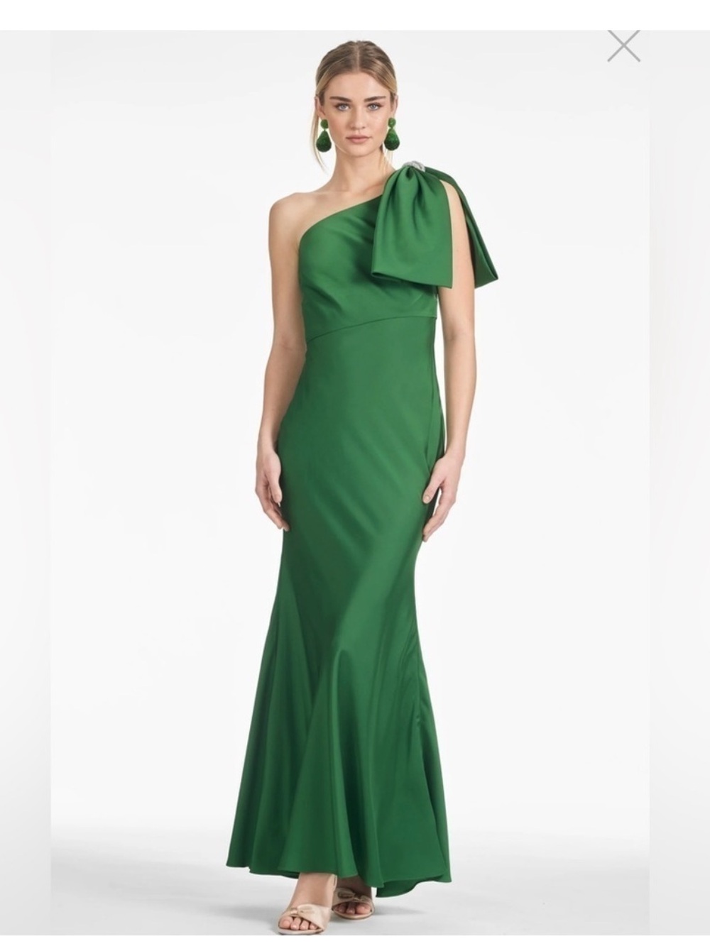 SACHIN & BABI Aubrey Gown in Emerald 6